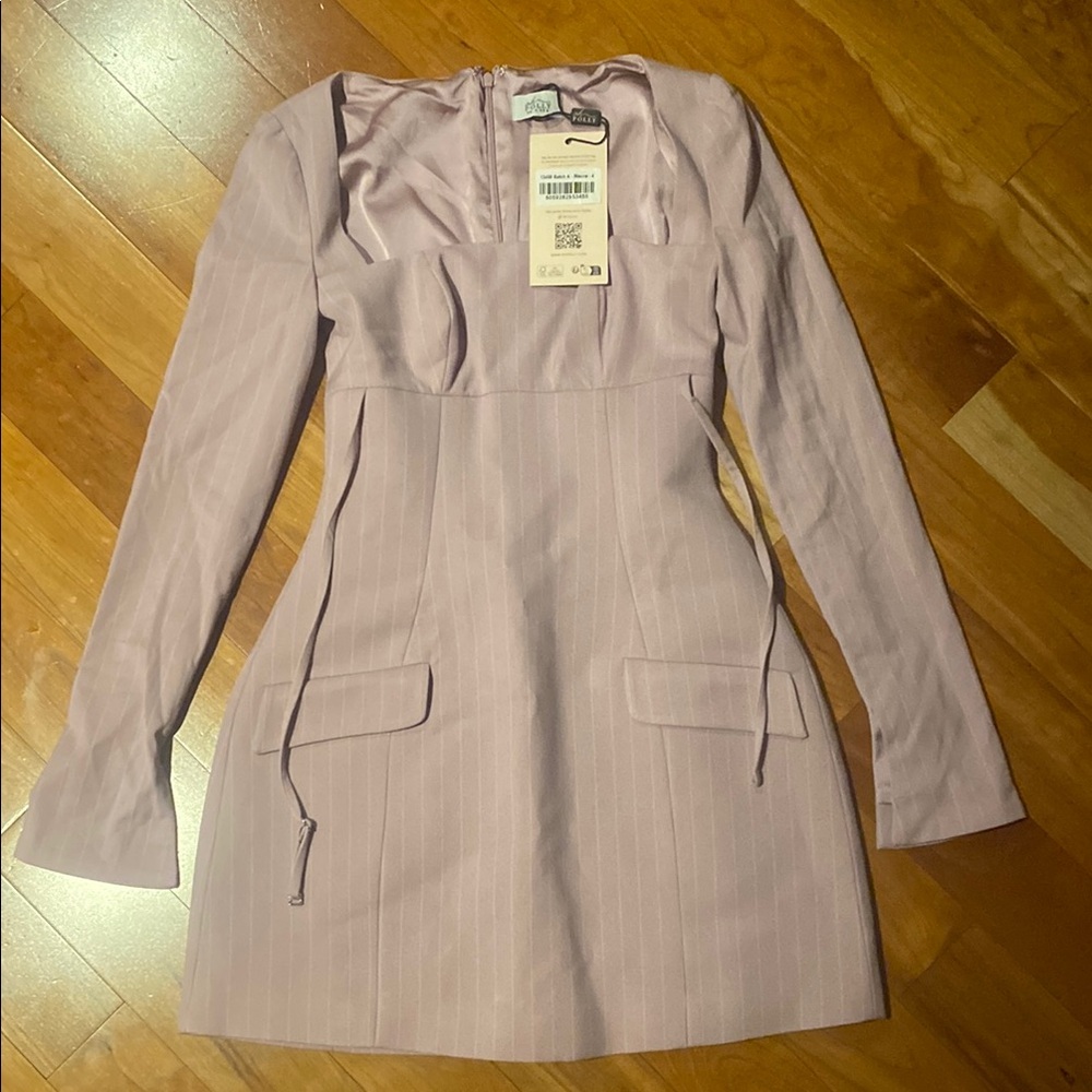 NWT oh polly mauve ksenia dress - Picture 2 of 4